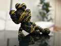 Fluffy Noir Gold