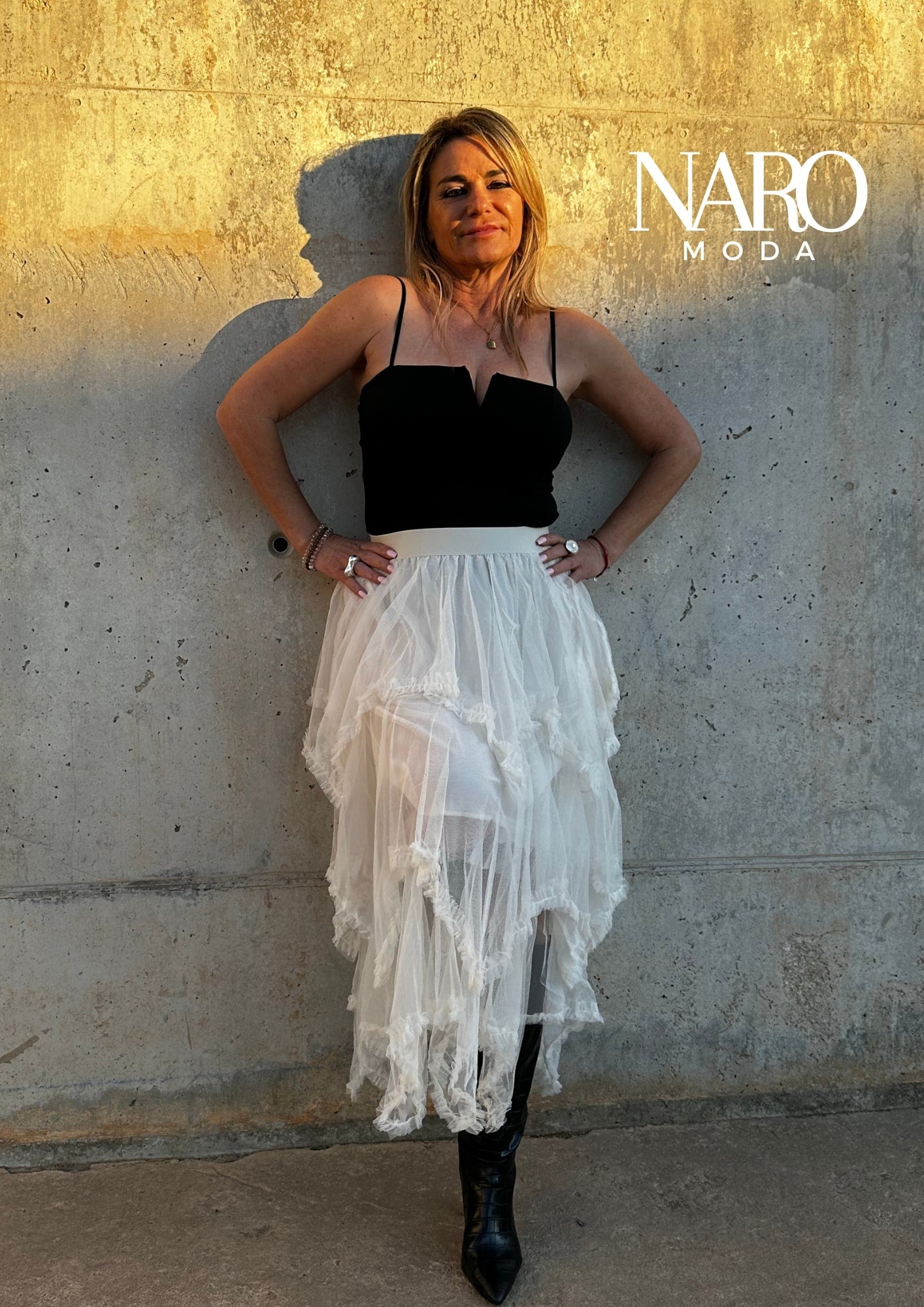 FALDA SUSURRO TULLE