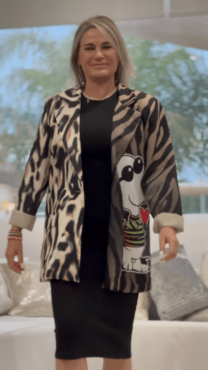 BLAZER SNOOPY CHIC